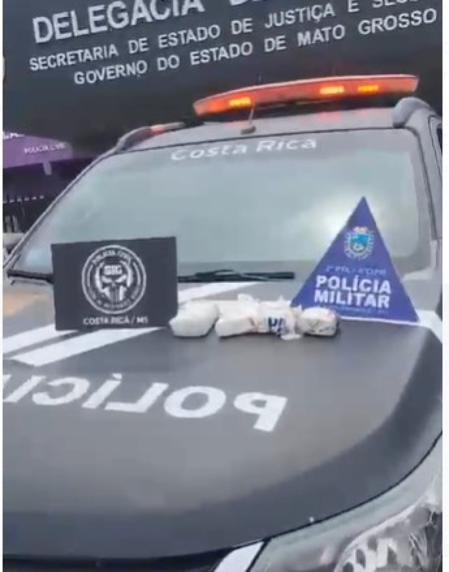 Polícia encontra droga escondida em cesta básica em Costa Rica