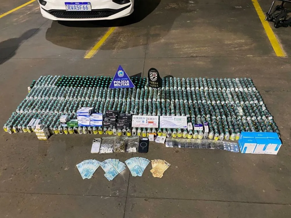 Tirzepatida, cocaína e haxixe: jovem é preso com arsenal ilegal em Costa Rica