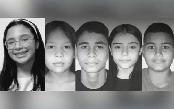 Cinco estudantes morrem em acidente entre van escolar e caminhão na GO-518