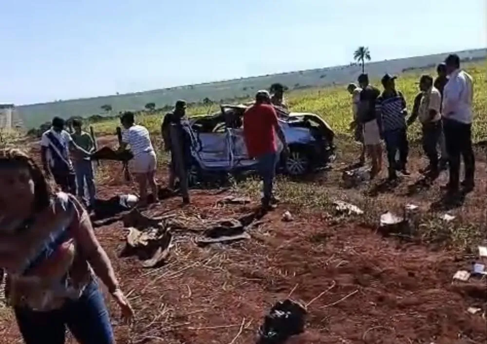 Acidente grave é registrado na MS-316 entre Paraíso das Águas e Pouso Alto