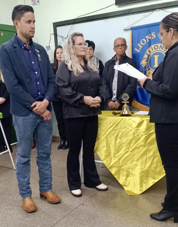 Lions Clube de Paraíso das Águas empossa nova diretoria para o Ano Leonístico 2026/2027
